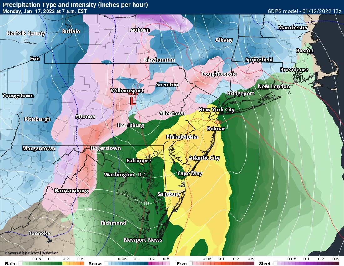 PivotalWeather Monday